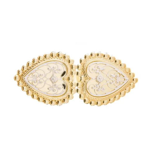 Hårpynt nr. 40 lys forgylt