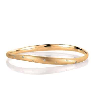 Eksklusiv armring 0,10ct TWSI