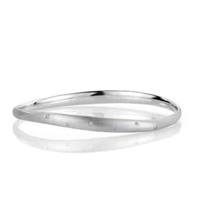 Eksklusiv armring 0,10ct TWSI