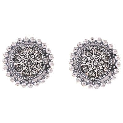 Borenål nr. 12 med filigran, oksidert, 3,2 cm