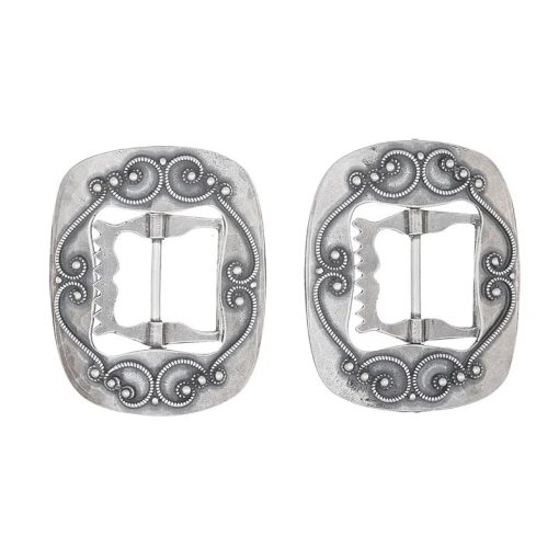 Kne/vestspenne nr. 12 oksydert