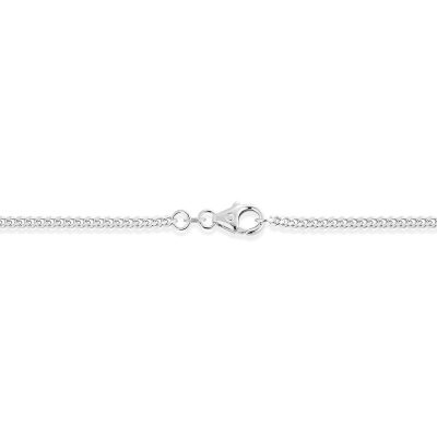 Armbånd i sølv, Panser (2.4 mm - 19 cm)