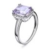 Ring i gull med diamant 0.14 ct WSI