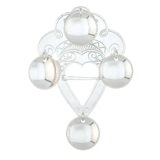 Hjertesølje Agder nr. 43, liten med trådkantløv