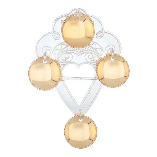 Hjertesølje Agder nr. 43, liten med trådkantløv