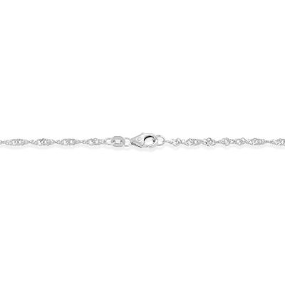 Armbånd i sølv, Singapore (2.2 mm - 19 cm)