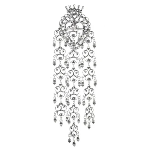 Hjertesølje nr. 55 oksydert