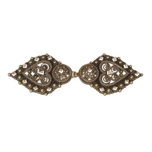 Hekter nr. 2 gammelforgylt