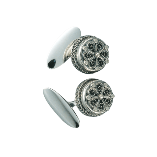 Armknapper nr. 13 oksydert