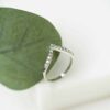Ring i gull med diamant 0,26 ct wsi - Bilde 2