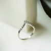 Ring i gull med diamant 0,26 ct wsi - Bilde 4