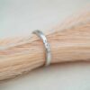 Alliansering Alpha i hvitt gull, Diamant 0.07ct (WSI) - Bilde 2
