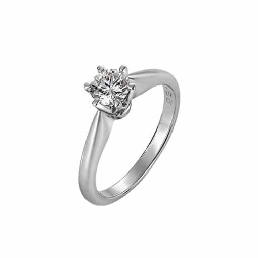 Hvitt Gull Ring polaris 0,25 brilliant TWSI