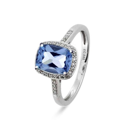 Hvitt Gull Ring b.top WSI 0,10 36 8/8