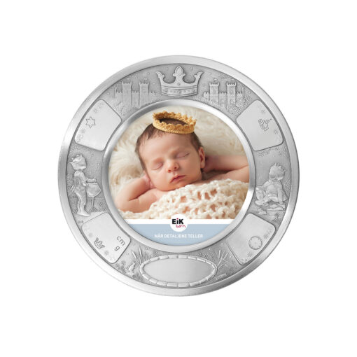 EIK Barn - Prins Dåpsramme i tinn