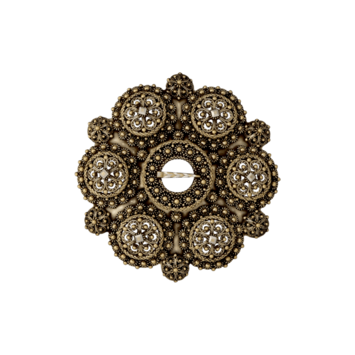 Bolesølje nr. 2 gammelforgylt