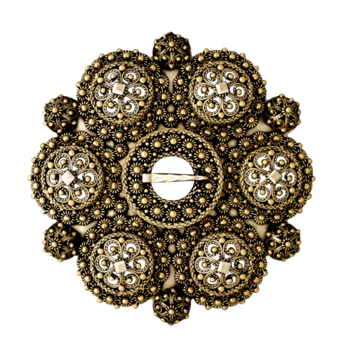 Bolesølje nr. 1 gammelforgylt