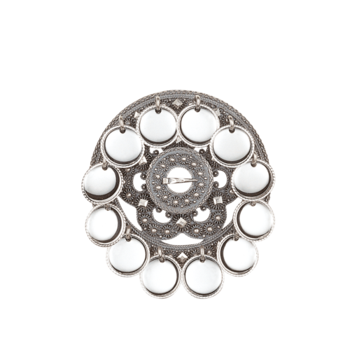 Slangesølje nr. 2 oksydert med skåler