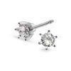 Capella øredobber i hvitt gull, Diamant 0.40ct (WSI)
