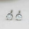 Polaris øredobber i hvitt gull, Diamant 0.90ct (TWSI) - Bilde 2