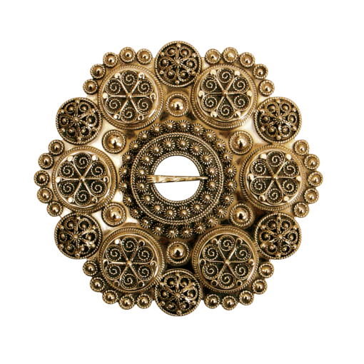 Bolesølje nr. 10 gammelforgylt