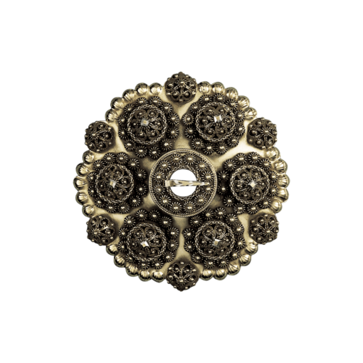 Bolesølje nr. 12 håndlaget gammelforgylt