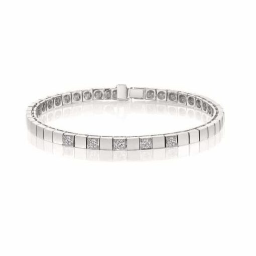 Delta armbånd i hvitt gull, Diamant 1.00ct (TWSI)