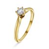 Polaris enstensring, Diamant 0.20ct TWSI