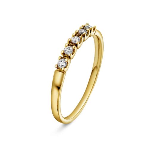 Gult Gull Ring 0,15 WSI 5 br