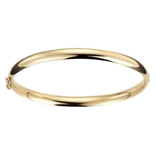 Armring i gull (6.5mm) oval