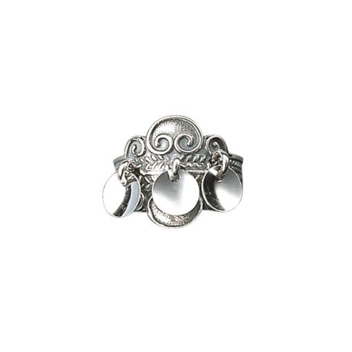 Bunadring nr. 5 oksydert med skåler