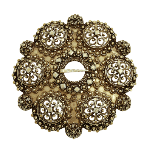 Bolesølje nr. 7 gammelforgylt