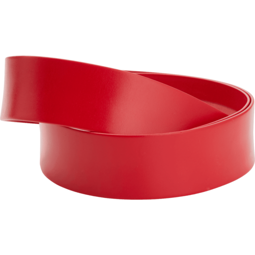 Belte rødt skinn 5 cm