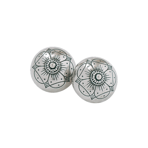 Armknapper nr. 40 doble oksydert