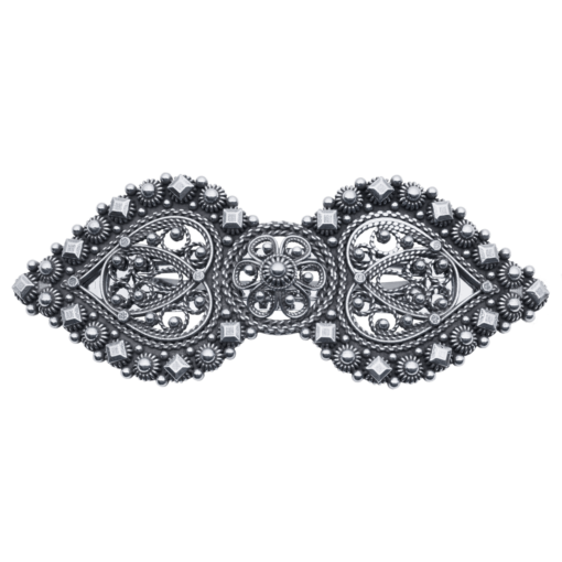 Hårpynt nr. 28 oksydert