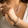 Armbånd i sølv med ferskvannsperle - Bilde 2