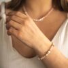 Armbånd i sølv med ferskvannsperle - Bilde 2