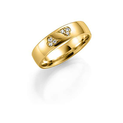 Deg&Meg Ring B 0,06 ct 585