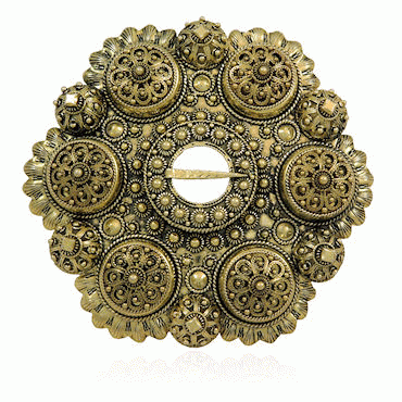 Bolesølje nr. 18 gammelforgylt