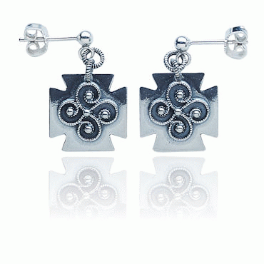 Ørepynt nr. 40 oksydert