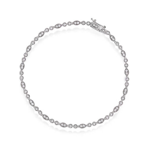 Armbånd i gull med diamanter 0,52 ct