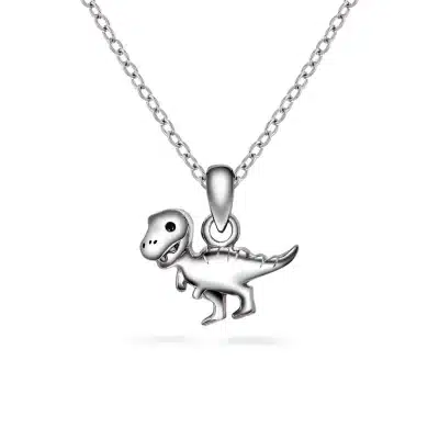 Smykke i sølv dinosaur