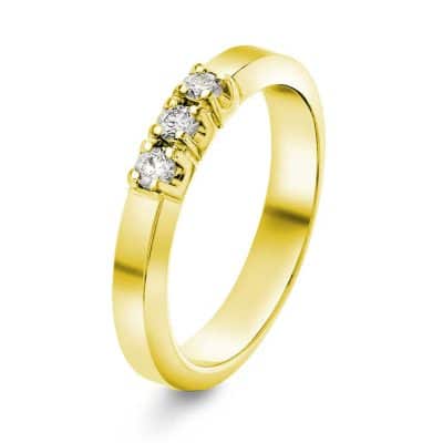 Alliansering i Gult Gull, Sigma, 0,15 ct TWSI
