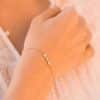 Love armbånd i sølv med rosenkvarts - Bilde 2