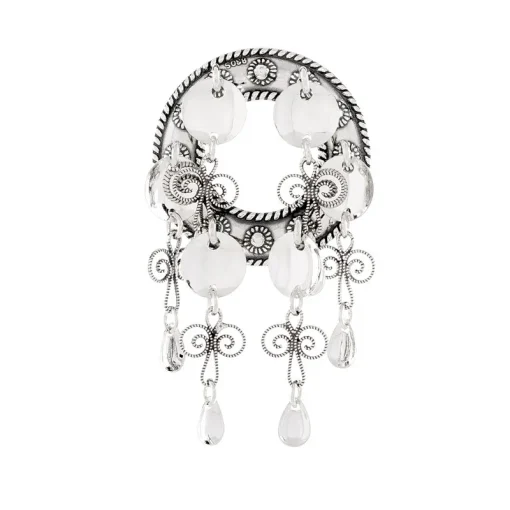 Hårpynt nr. 67 oksydert