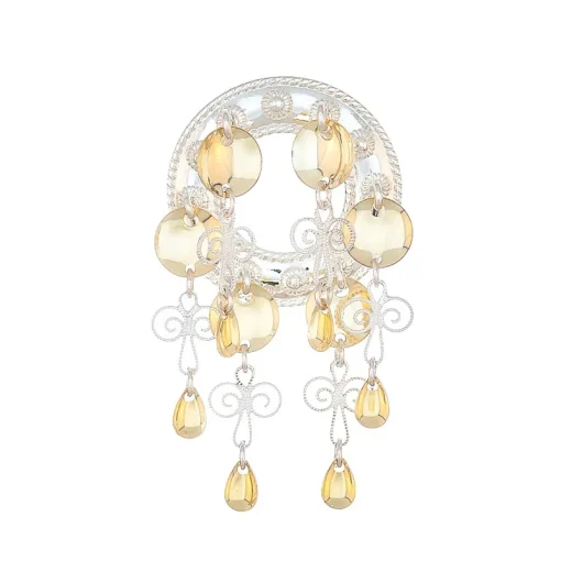 Hårpynt nr. 67 lys forgylt