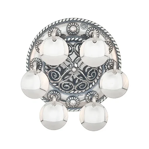 Hårpynt nr. 66 oksydert