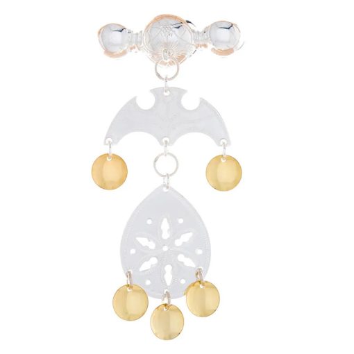 Halsnål nr. 84 lys forgylt