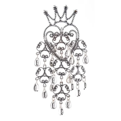 Hjertesølje nr. 50 oksydert