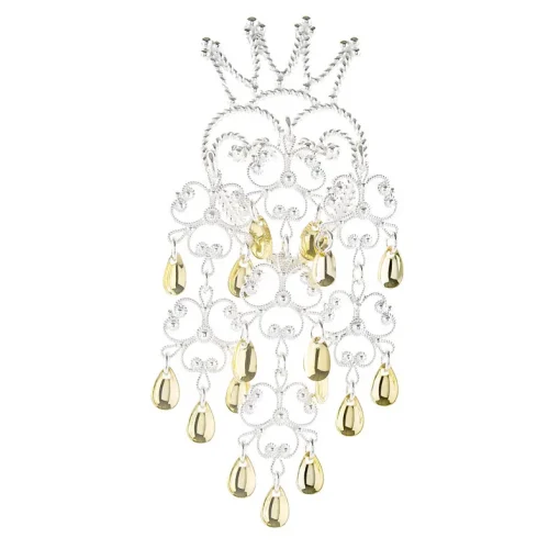 Hjertesølje nr. 50 lys forgylt